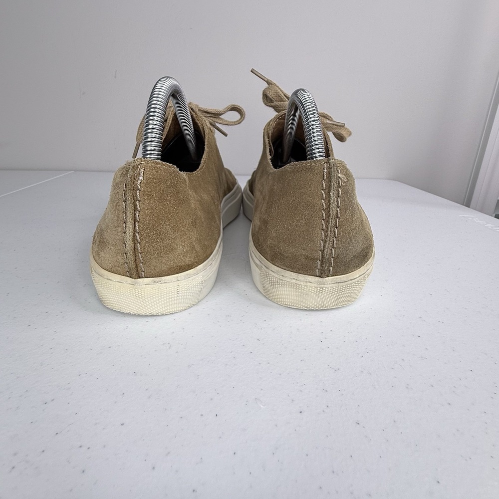 Sid Mashburn Men's Suede Sneakers Shoes Size 8 Camel Brown - Picture 6 of 11